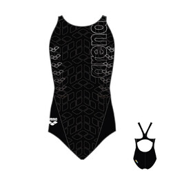 Arena Ladies One Piece Swimsuit - TOUGHSUIT TSM1013W-BKGY